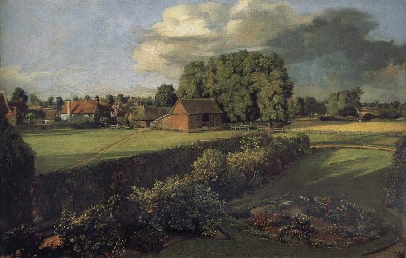 John Constable The Flower Garden at East Bergholt House,Essex Germany oil painting art